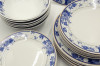 Набор фарфоровых тарелок Фантазия 18-025 (18 предметный) Lexin (Китай), фото 3